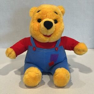 1997 Mattel Winnie The Pooh Hug 'N Wiggle Pooh Talking Noises Animated Plush Toy